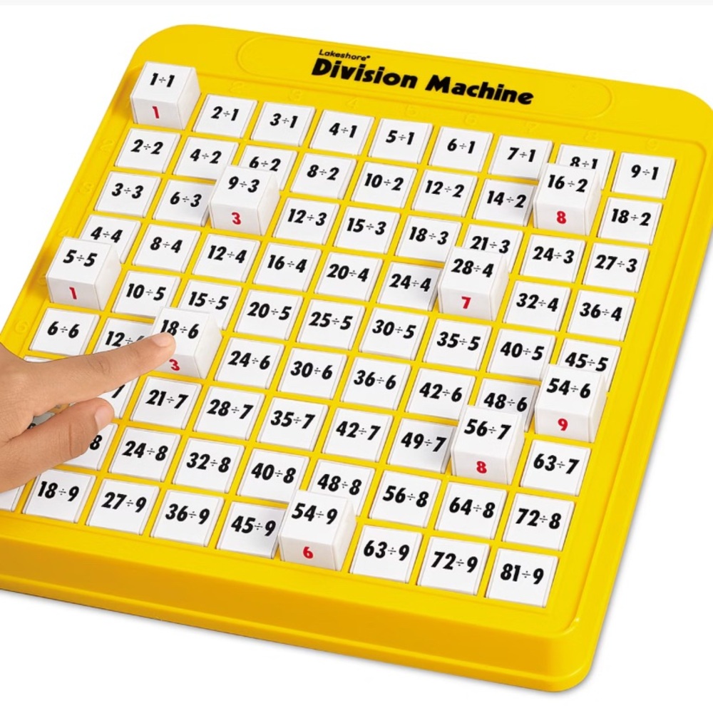 Yellow Division Puzzle